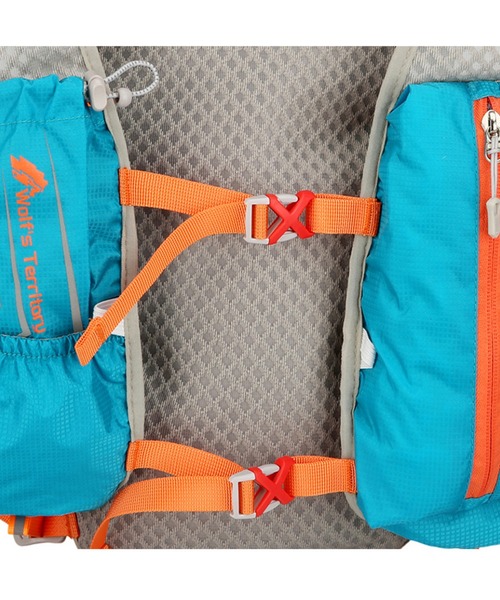 CALIFORNIA OUTFITTERS（カリフォルニア アウトフィッターズ）の「9C13 撥水 ハイドレーション ランニングベスト（スポーツグッズ・メンズ・オレンジ/ブラック/グレー/ターコイズブルー・ONESIZE）」の7枚目の写真