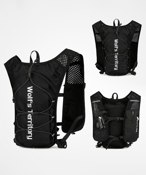 CALIFORNIA OUTFITTERS（カリフォルニア アウトフィッターズ）の「9C13 撥水 ハイドレーション ランニングベスト（スポーツグッズ・メンズ・オレンジ/ブラック/グレー/ターコイズブルー・ONESIZE）」の16枚目の写真