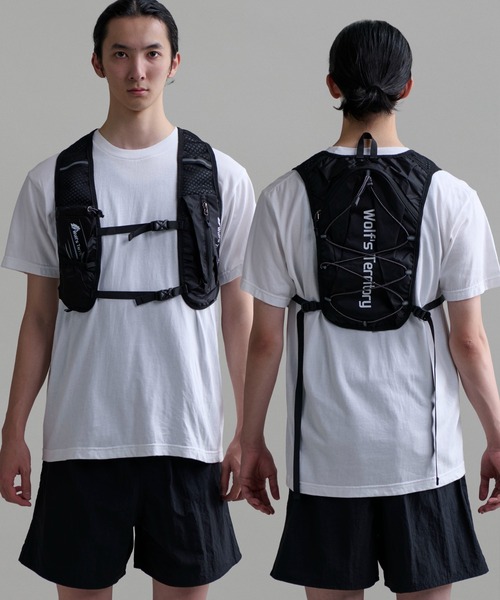 CALIFORNIA OUTFITTERS（カリフォルニア アウトフィッターズ）の「9C13 撥水 ハイドレーション ランニングベスト（スポーツグッズ・メンズ・オレンジ/ブラック/グレー/ターコイズブルー・ONESIZE）」の17枚目の写真