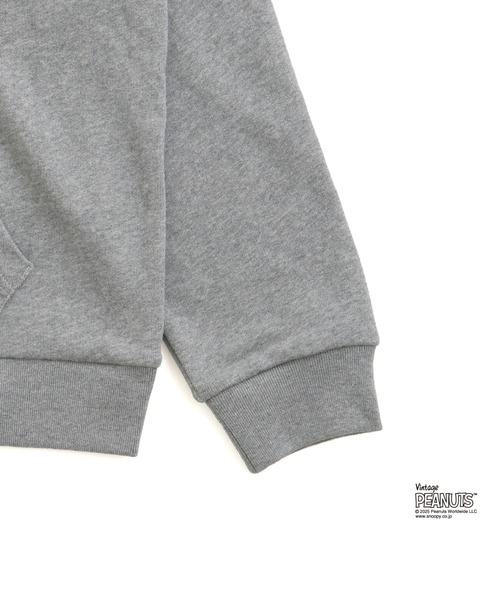 Manhattan Portage（マンハッタンポーテージ）の「Sweat Parka PEANUTS（パーカー・メンズ・ブラック/ヘザーグレー/ライトグリーン・SMALL/MEDIUM/LARGE/X-LARGE）」の8枚目の写真