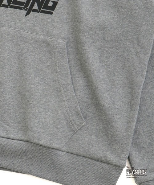 Manhattan Portage（マンハッタンポーテージ）の「Sweat Parka PEANUTS（パーカー・メンズ・ブラック/ヘザーグレー/ライトグリーン・SMALL/MEDIUM/LARGE/X-LARGE）」の9枚目の写真