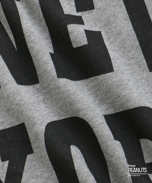 Manhattan Portage（マンハッタンポーテージ）の「Sweat Parka PEANUTS（パーカー・メンズ・ブラック/ヘザーグレー/ライトグリーン・SMALL/MEDIUM/LARGE/X-LARGE）」の10枚目の写真