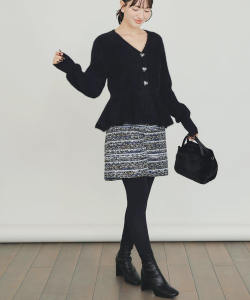 PICCIN（ピッチン）の「【セットアップ可能】ツイードショートパンツ（その他パンツ・レディース・ブルー/ピンク・M）」の19枚目の写真