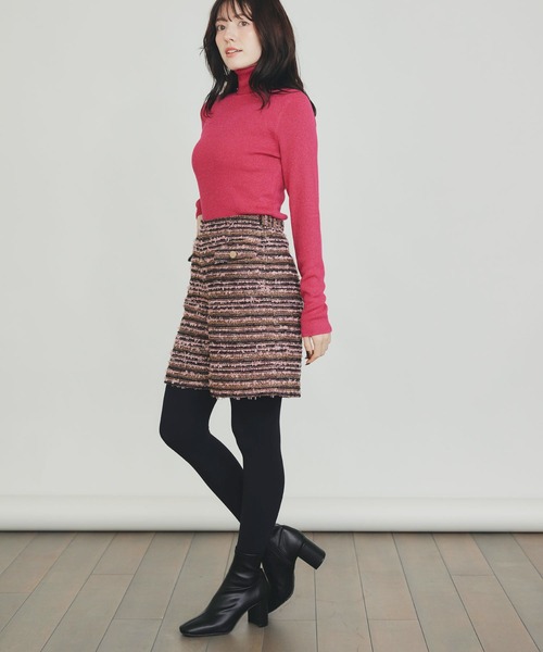 PICCIN（ピッチン）の「【セットアップ可能】ツイードショートパンツ（その他パンツ・レディース・ブルー/ピンク・M）」の13枚目の写真