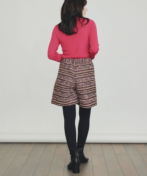 PICCIN（ピッチン）の「【セットアップ可能】ツイードショートパンツ（その他パンツ・レディース・ブルー/ピンク・M）」の12枚目の写真