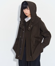 美品　ヴァシュモン　VACHEMENT ドルマン　ブルゾン　アノラックコート IENA（イエナ）の「VACHEMENT/ヴァシュモン 別注 ドルマンフード