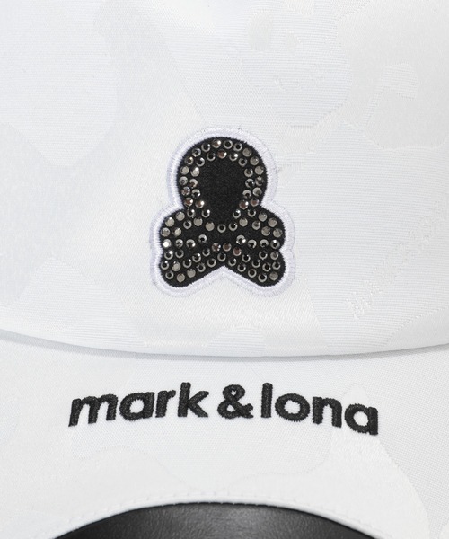 MARK & LONA（マークアンドロナ）の「Gauge Crystal Icon Cap | MEN and WOMEN（キャップ・メンズ・ブラウン/ブラック/ホワイト・FREE）」の10枚目の写真