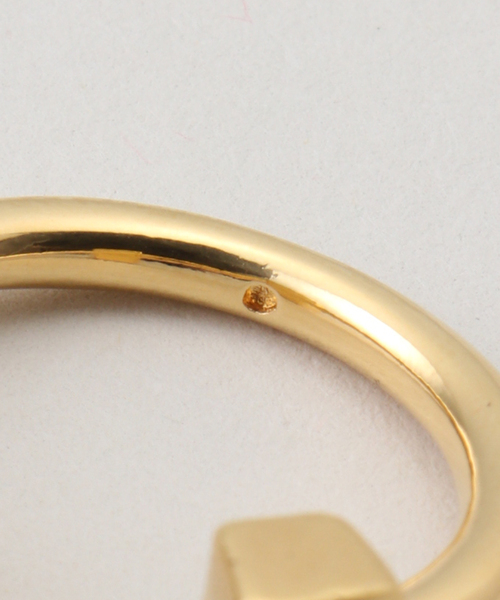 Spick & Span（スピックアンドスパン）の「CXC / シーエックスシー モチーフリング（リング・レディース・ゴールド・FREE）」の7枚目の写真