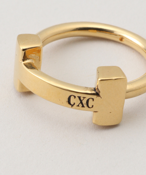 Spick & Span（スピックアンドスパン）の「CXC / シーエックスシー モチーフリング（リング・レディース・ゴールド・FREE）」の3枚目の写真