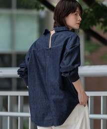 Munich（ミューニック）の「6ozスラブデニムリブカフスシャツ（シャツ/ブラウス）」