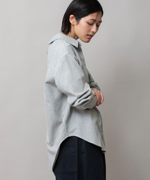 Munich（ミューニック）の「6ozスラブデニムリブカフスシャツ（シャツ/ブラウス）」