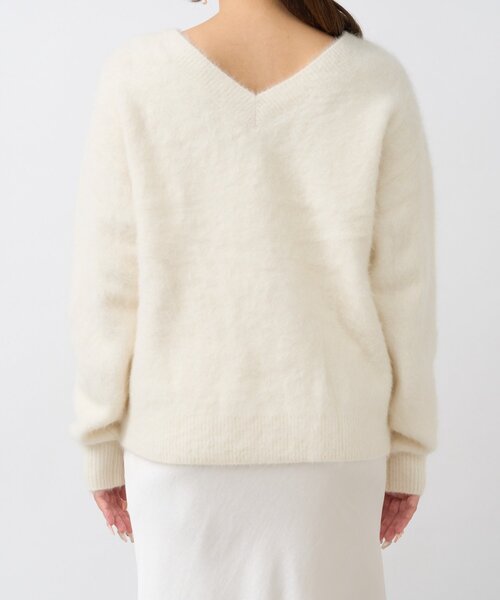 La boutique BonBon ヘアリーウールカシミヤ混前後２WAYニット La boutique BonBon ヘアリーウールカシミヤ混前後2WAYニット - メルカリ