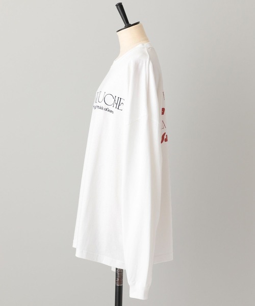A part by（アパートバイ）の「【LA FINE BOUCHEコラボ】ロゴロンＴ（Tシャツ/カットソー・レディース・ホワイト系その他5/オフホワイト・FREE）」の14枚目の写真
