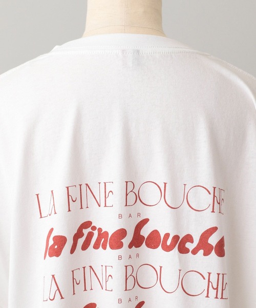 A part by（アパートバイ）の「【LA FINE BOUCHEコラボ】ロゴロンＴ（Tシャツ/カットソー・レディース・ホワイト系その他5/オフホワイト・FREE）」の22枚目の写真