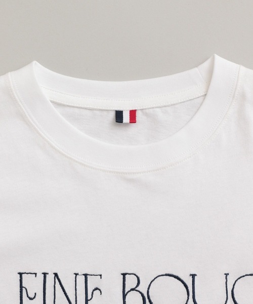 A part by（アパートバイ）の「【LA FINE BOUCHEコラボ】ロゴロンＴ（Tシャツ/カットソー・レディース・ホワイト系その他5/オフホワイト・FREE）」の18枚目の写真