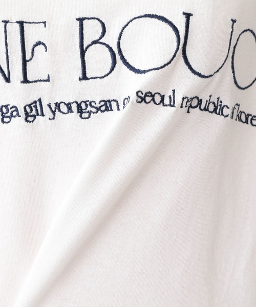 A part by（アパートバイ）の「【LA FINE BOUCHEコラボ】ロゴロンＴ（Tシャツ/カットソー・レディース・ホワイト系その他5/オフホワイト・FREE）」の19枚目の写真