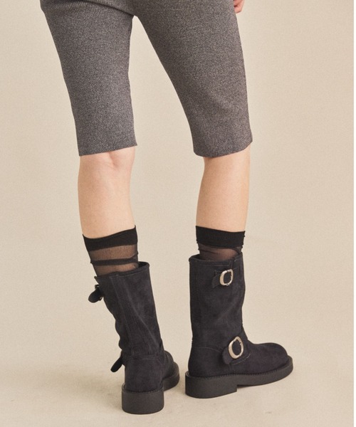 ZOZO限定】SUEDE ENGINEER BOOTS/スエードエンジニアブーツ