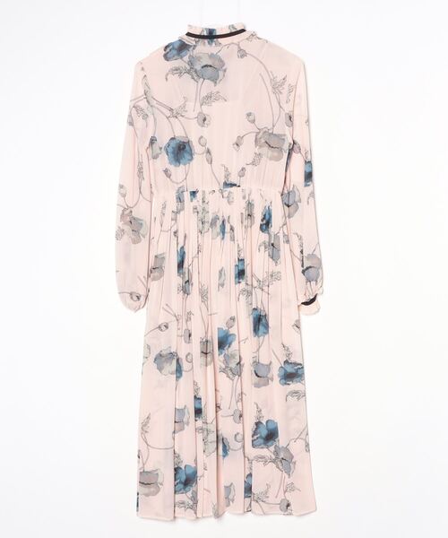 Sov. フラワーシフォンワンピース セール】フラワーシフォンワンピース（ワンピース）｜Sov.（ソブ）の