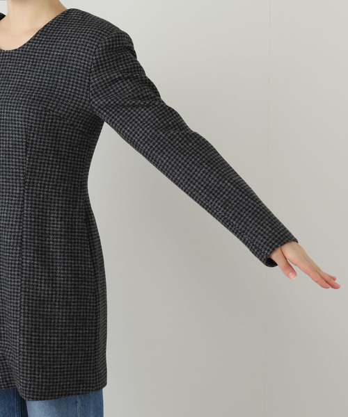 JANE SMITH / JOHN SMITH（ジェーンスミスジョンスミス）の「【JANE SMITH】BRITISH WOOL ONEPIECE：ワンピース（ワンピース・レディース・チャコールグレー・38）」の5枚目の写真