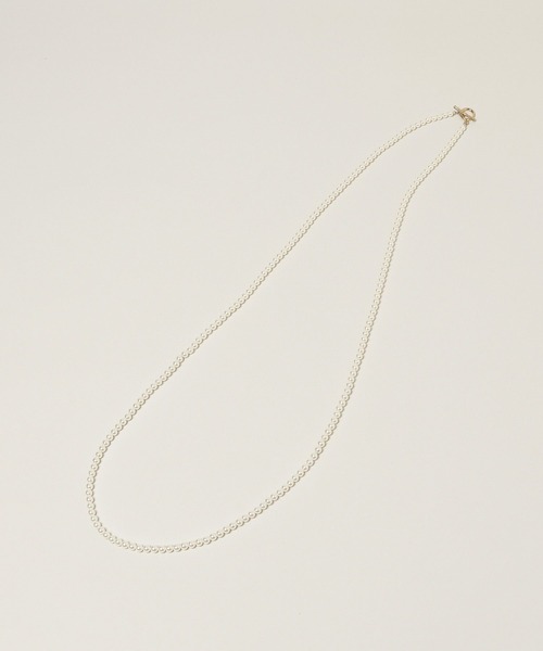 A part by（アパートバイ）の「プラパールロングネックレス（ネックレス・レディース・GOLD ・FREE）」の5枚目の写真