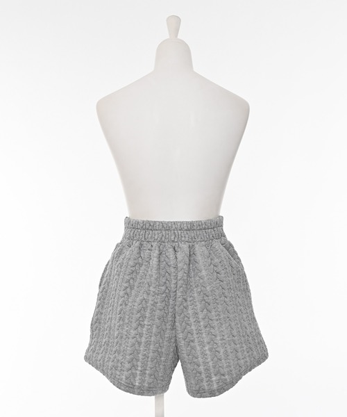 Narcissus（ナルシス）の「キルティングショートパンツ/秋冬（その他パンツ・レディース・ブラック/アイボリー/グレー・FREE）」の12枚目の写真