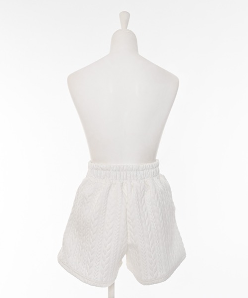 Narcissus（ナルシス）の「キルティングショートパンツ/秋冬（その他パンツ・レディース・ブラック/アイボリー/グレー・FREE）」の18枚目の写真