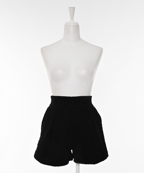 Narcissus（ナルシス）の「キルティングショートパンツ/秋冬（その他パンツ・レディース・ブラック/アイボリー/グレー・FREE）」の19枚目の写真