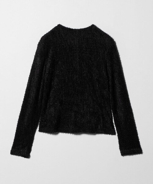 A DAY IN THE LIFE UNITED ARROWS(アデイインザライフユナイテッドアローズ)の「シアーシャギー カーディガン <A DAY IN THE LIFE>(カーディガン/ボレロ・レディース・ベージュ/オフホワイト/ブラック・FREE)」の11枚目の写真