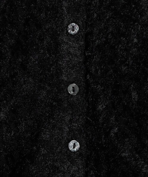A DAY IN THE LIFE UNITED ARROWS(アデイインザライフユナイテッドアローズ)の「シアーシャギー カーディガン <A DAY IN THE LIFE>(カーディガン/ボレロ・レディース・ベージュ/オフホワイト/ブラック・FREE)」の13枚目の写真