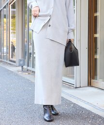 RIVE DROITE | 予約【セットアップ対象】ラメモールニットタイトスカート(スカート)