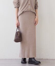RIVE DROITE | 【セットアップ対象】ラメモールニットタイトスカート(スカート)