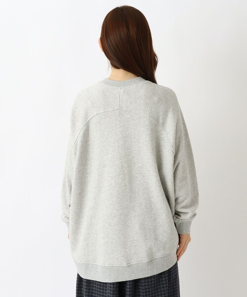 one'sterrace(ワンズテラス)の「裏毛ワイドプルオーバー(Tシャツ/カットソー・レディース・グレー系4/ブラック系8/アイボリー系8・02)」の7枚目の写真