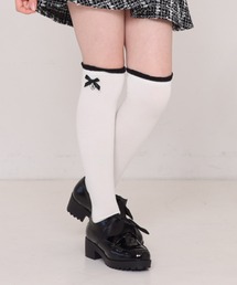 PINKHUNT | PINKHUNT ピンクハント リボン付き ニーハイソックス 1309(ソックス/靴下)