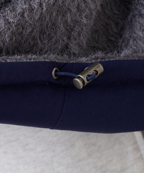 WILLOW（ウィロー）の「【willow】リバーシブルシャギーナイロンアノラック（ブルゾン・レディース・ブラウン/グレー・ONE SIZE）」の18枚目の写真