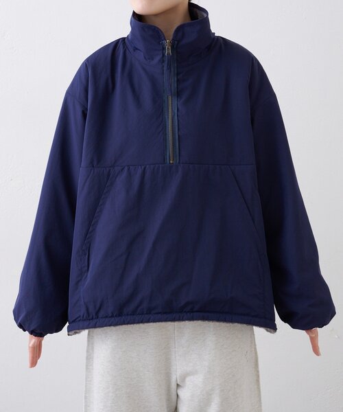 WILLOW（ウィロー）の「【willow】リバーシブルシャギーナイロンアノラック（ブルゾン・レディース・ブラウン/グレー・ONE SIZE）」の19枚目の写真