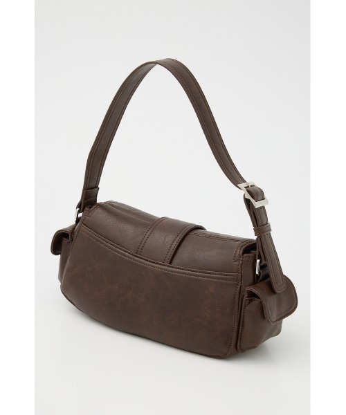 SLY（スライ）の「【新色追加】FRONT BUCKLE HOBO BAG フロント バックル ホーボー バッグ（ハンドバッグ・レディース・ブラック/ブラウン/ピンク・FREE）」の19枚目の写真