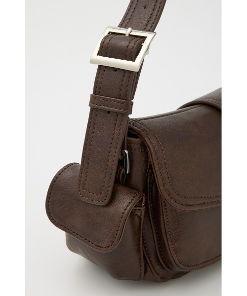 SLY（スライ）の「【新色追加】FRONT BUCKLE HOBO BAG フロント バックル ホーボー バッグ（ハンドバッグ・レディース・ブラック/ブラウン/ピンク・FREE）」の21枚目の写真