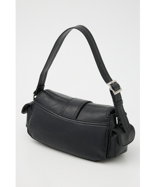 SLY（スライ）の「【新色追加】FRONT BUCKLE HOBO BAG フロント バックル ホーボー バッグ（ハンドバッグ・レディース・ブラック/ブラウン/ピンク・FREE）」の7枚目の写真