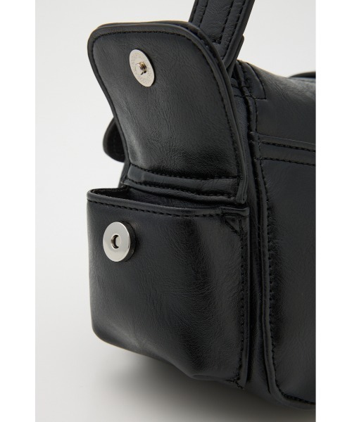 SLY（スライ）の「【新色追加】FRONT BUCKLE HOBO BAG フロント バックル ホーボー バッグ（ハンドバッグ・レディース・ブラック/ブラウン/ピンク・FREE）」の10枚目の写真