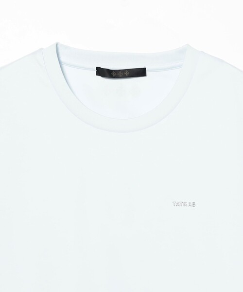 BRILLA per il gusto（ブリッラペルイルグースト）の「TATRAS / SELO コットン クルーネック Tシャツ（Tシャツ/カットソー・メンズ・サックスブルー/チャコールグレー/ホワイト・4/2/3）」の11枚目の写真