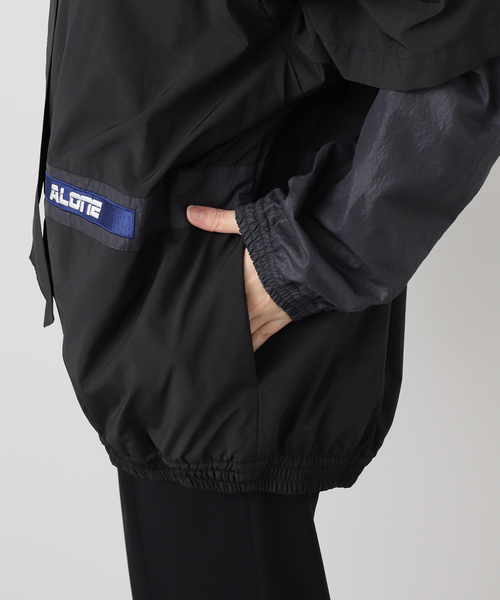 AP STUDIO(エーピーストゥディオ)の「*【StandAlone/スタンド アローン】DETACHABLE PANEL RACING JACKET(その他アウター・レディース・ブラック・FREE)」の12枚目の写真