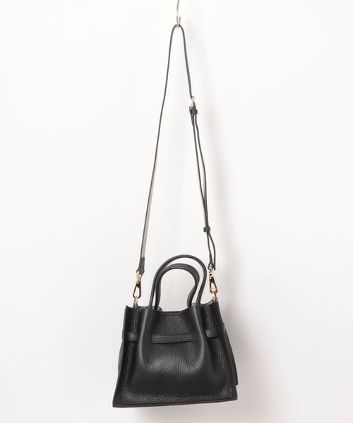 VIOLAd'ORO（ヴィオラドーロ）の「【VIOLAd'ORO/ヴィオラドーロ】イタリアンWフェイスレザー ハンドバッグ TRERO Sサイズ（ショルダーバッグ・レディース・ブラック/ベージュ系その他/ブラウン/グレー系その他・FREE）」の5枚目の写真