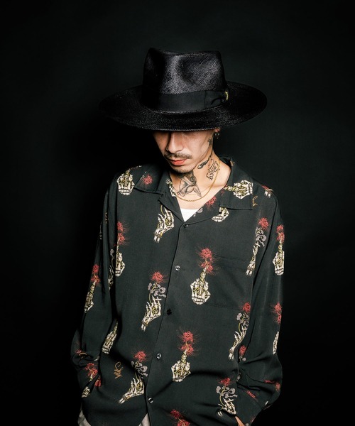 Subciety(サブサエティ)の「Panama hat(ハット・メンズ・ブラック/ホワイト・L(60cm))」の19枚目の写真