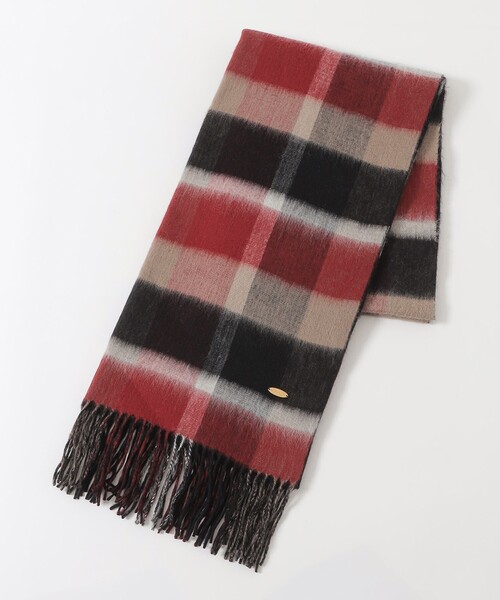 BLUE LABEL CRESTBRIDGE（ブルーレーベルクレストブリッジ）の「【一部店舗限定】リバーシブルクレストブリッジチェックストール（ストール/ショール・レディース・レッド・FREE）」の3枚目の写真