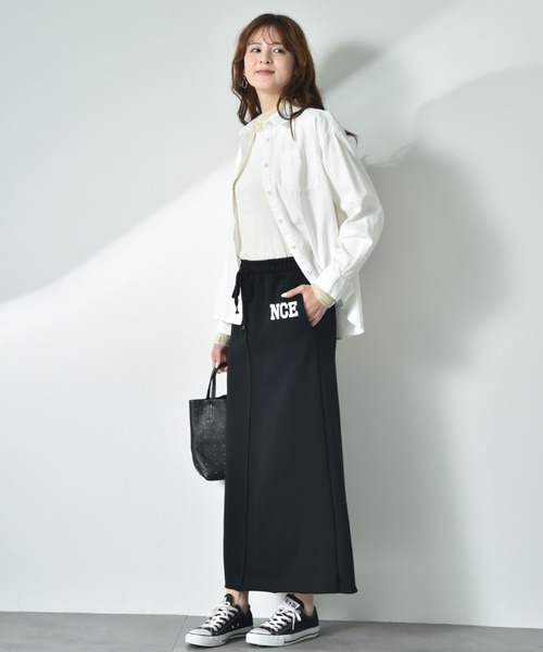 INTERPLANET(インタープラネット)の「デニムツイル台付衿ワイドシャツ(シャツ/ブラウス・レディース・インディゴブルー/オフホワイト/ブルー・FREE)」の22枚目の写真