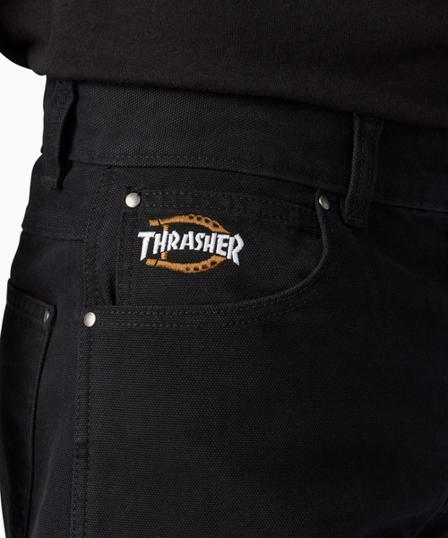 THRASHER（スラッシャー）の「【Dickies SKATEBOARDING】THRASHER DICKIES DOUBLE KNEE PANT（その他パンツ・メンズ・ブラウン/ブラック・28/36/34/32/30）」の7枚目の写真