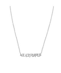 BLACKPURPLE（ブラックパープル）の「BP Lettering Necklace（ネックレス）」