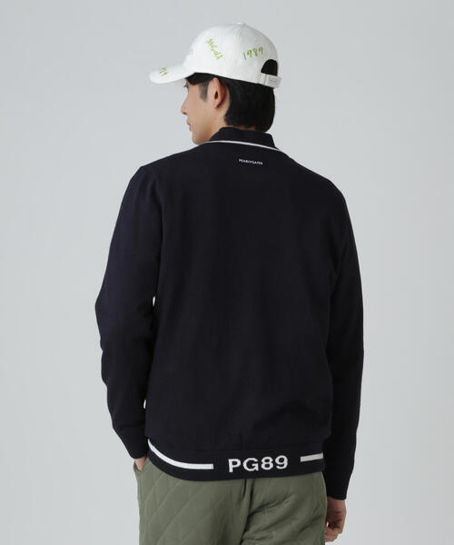 PEARLY GATES(パーリーゲイツ)の「【PEARLY GATES】天竺×ストレッチ裏地&地柄 ツインニット(Tシャツ/カットソー・メンズ・ブルー/ホワイト/ネイビー・MEDIUM/LARGE/X-LARGE/XX-LARGE)」の17枚目の写真