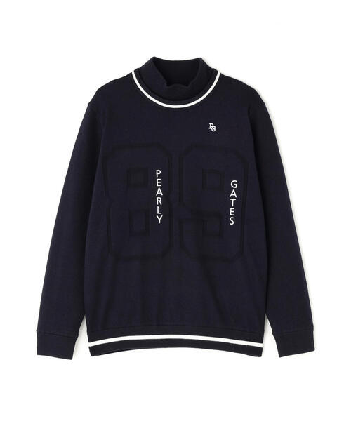 PEARLY GATES(パーリーゲイツ)の「【PEARLY GATES】天竺×ストレッチ裏地&地柄 ツインニット(Tシャツ/カットソー・メンズ・ブルー/ホワイト/ネイビー・MEDIUM/LARGE/X-LARGE/XX-LARGE)」の21枚目の写真