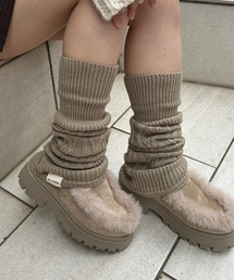 RAY CASSIN | ケーブルレッグウォーマー(レッグウォーマー)